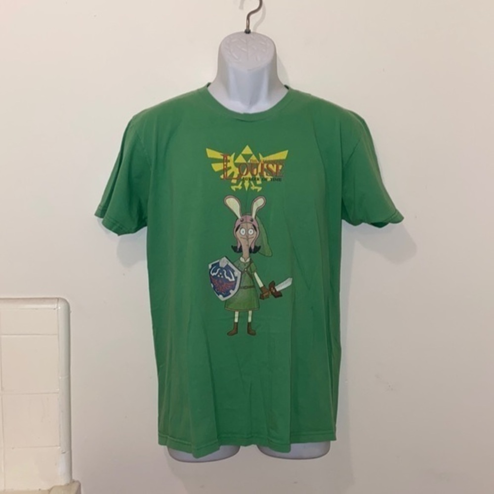 Unisex Bob’s Burgers/Zelda “The Legend of Louise~Burger of Time” Graphic Tee
